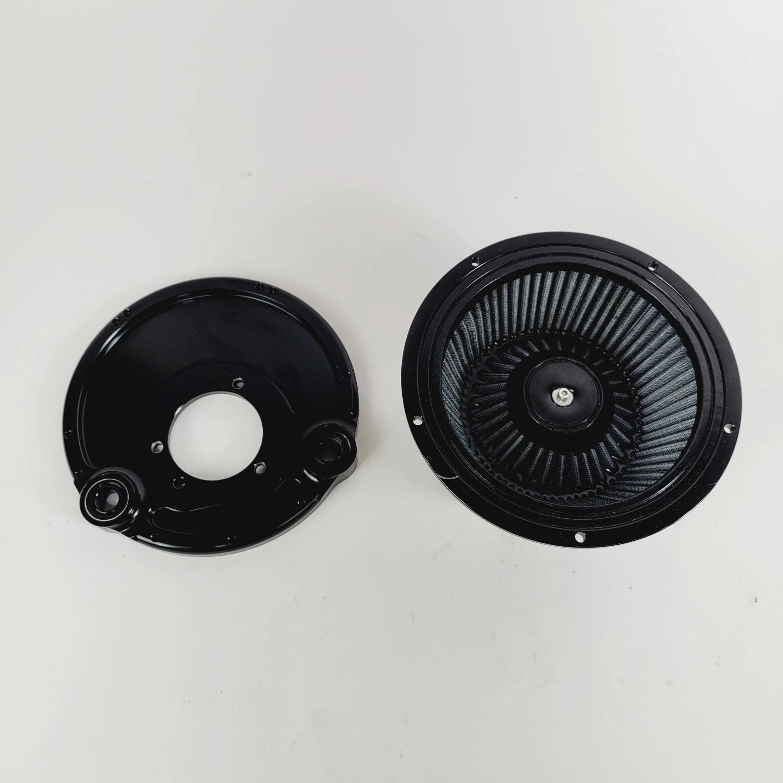 Spin Cut Air Cleaner Intake Filter for Harley Sportster XL 883 1200 (2004–2022) Black