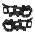 Front Bumper Bracket Set for GMC Sierra 1500 (2014–2015) Left+Right Black Steel