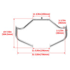 1.5" Engine Guard Highway Crash Bar for Harley Street Electra Glide (1997–2023)