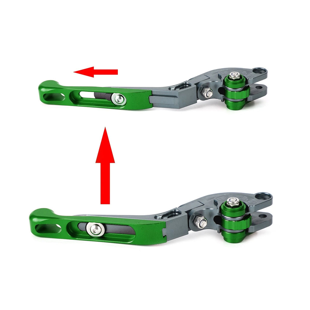 Adjustable Clutch Brake Lever for Yamaha XMAX 300 (2023–2025) Green