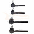Set of 4 Front Inner & Outer Tie Rod Ends for Ford Expedition F-150 (1997–2003)