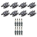 Set of 8 NGK Ignition Coils & Laser Iridium Spark Plugs for Silverado Sierra 1500 (2007–2013)