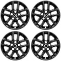 18" Gloss Black Wheel Skins for 2018-2019 Jeep Trailhawk - UQSK0599