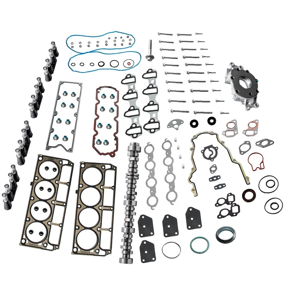 Head Gasket, Camshaft, Oil Pump & 16 Lifters Set for Saab 9-7X 5.3L (2005–2009)
