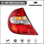 Tail Light Assembly Set for Toyota Camry (2002–2004) Halogen
