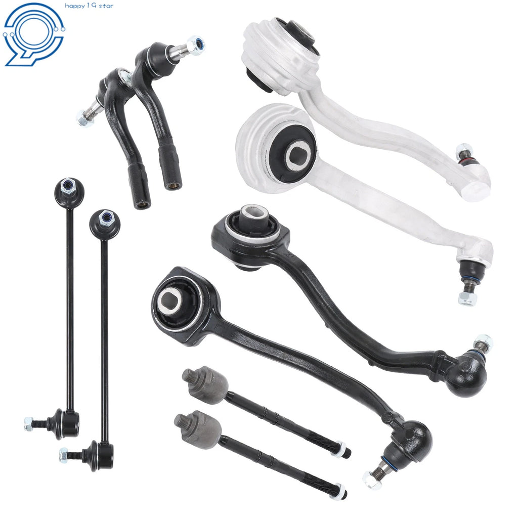 10PC Control Arm Tie Rod Sway Bar End Link for Mercedes-Benz C55 AMG (2005–2006)