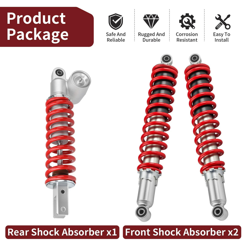 Front & Rear Shock Absorbers for Honda TRX400X (2009–2014) 51400-HN1-003