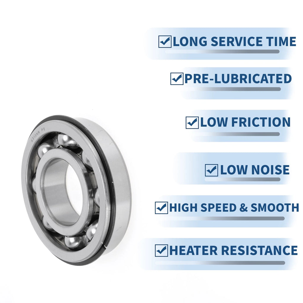 Deep Groove Ball Bearing 6313NR for Scooter Skateboard Wheel (P0)