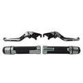 Extendable Brake Clutch Levers Grip Set for Kawasaki Z650 Z900 (2017-2023)