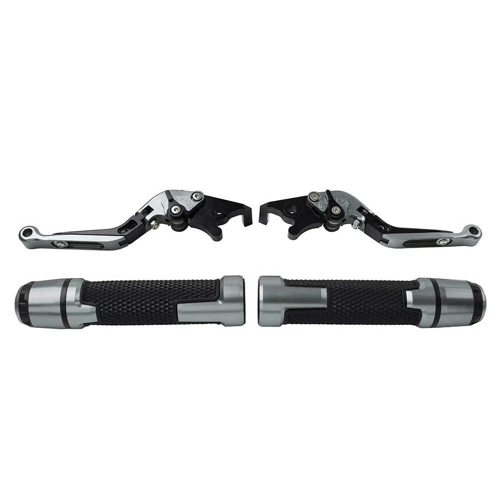 Extendable Brake Clutch Levers Grip Set for Kawasaki Z650 Z900 (2017-2023)
