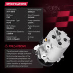 A/C Compressor for Mitsubishi Outlander (2007–2008) Lancer (2008–2009) 7813A328