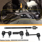 Set of 8 Sway Bar Link Tie Rod Ends No.K9545 for Toyota Corolla 