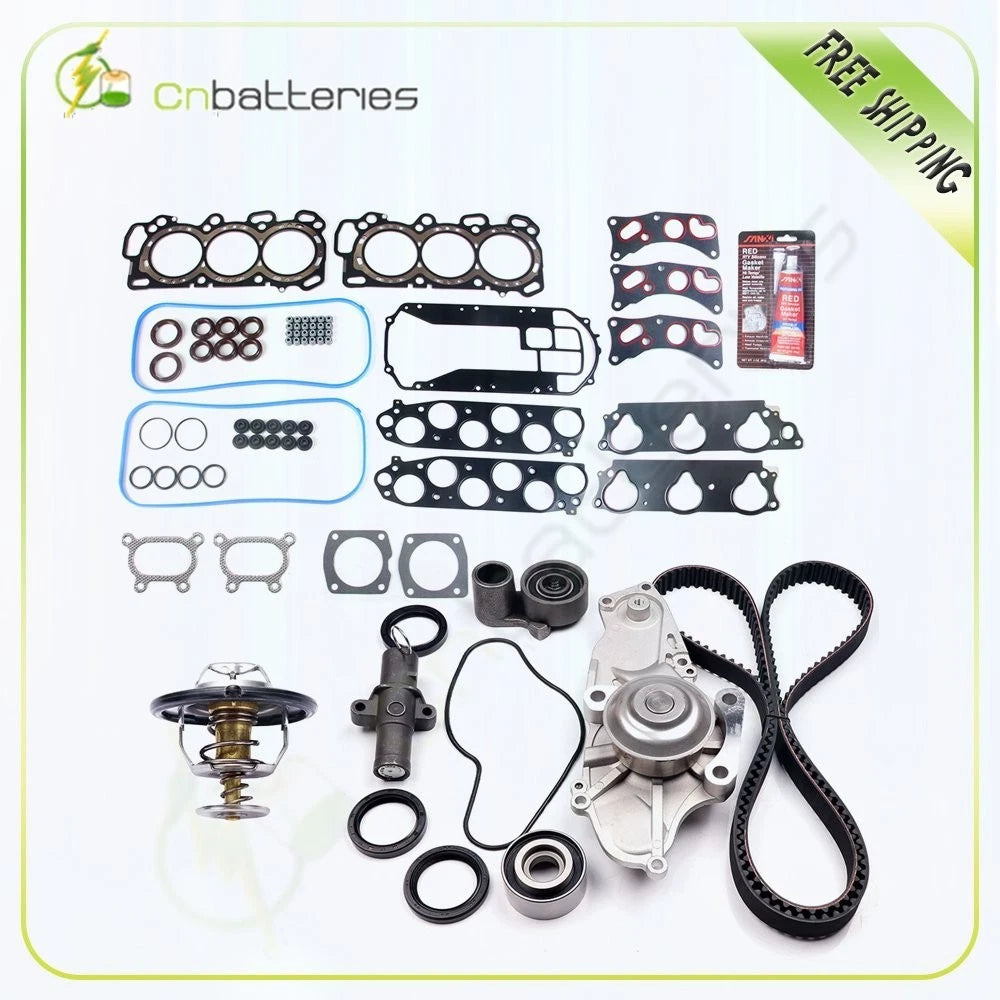 Timing Belt Kit with Water Pump & Thermostat for Honda Pilot Ridgeline (2005–2016)