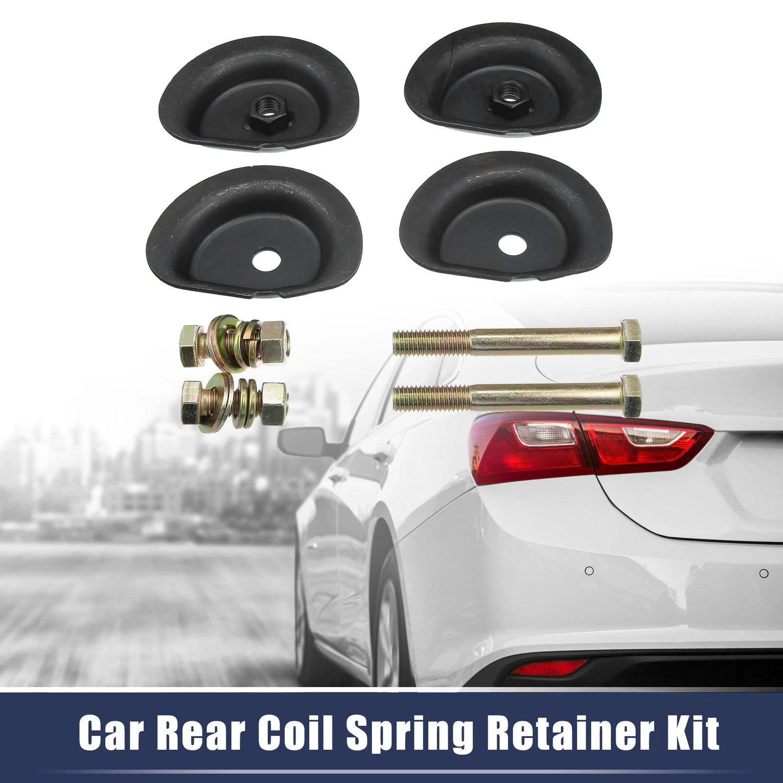 Set of 2 Rear Coil Spring Retainers for Chevy C10 C20 Pickup (1960–1972)