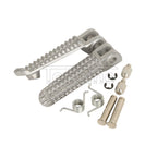 Driver Foot Pegs Footrests for Yamaha YZF-R1 (1998–2025), YZF-R6 (1999–2020), R6S (2003–2008)