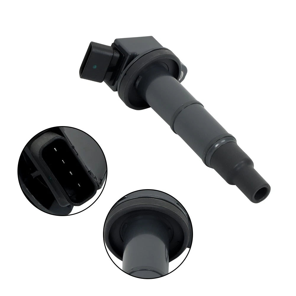 Set of 4 Ignition Coils for Toyota Camry Lexus Scion RAV4 Highlander (2002–2015)