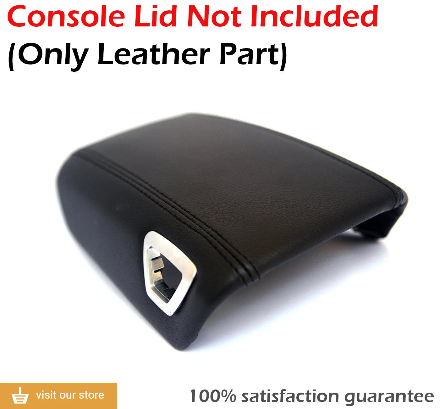 Leather Synthetic Console Armrest Cover for Volvo V70/S60/XC70 (2005–2007)