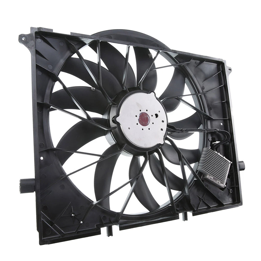 Cooling Fan Assembly with Brushless Motor for Mercedes-Benz S350 S500 (2000–2006)