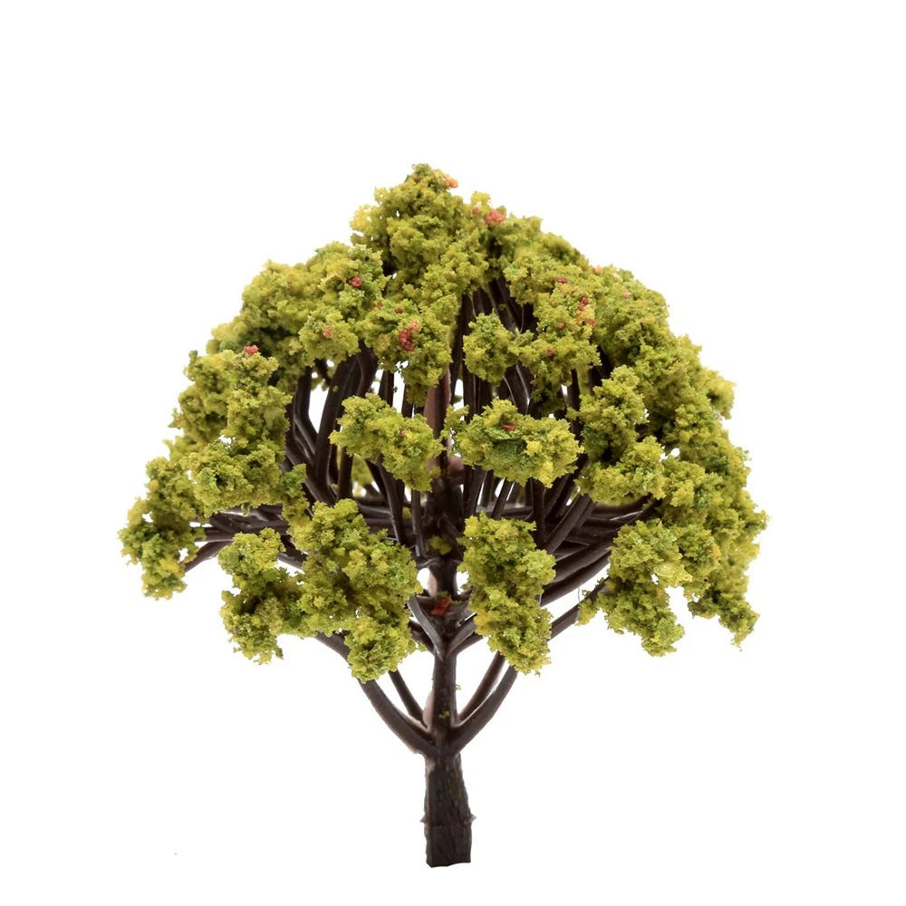 40Pcs Mixed Size Model Trees for Train Railway Building Scenery