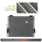 A/C Condenser for Toyota Sequoia Tundra (2007–2019) OE Style Aluminum Core