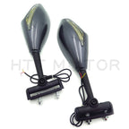 Turn Signal Mirror for Kawasaki Ninja 500, 250R, Triumph Daytona, Ducati Smo