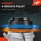 A/C Compressor with Clutch for Toyota 4Runner (1996–2000)