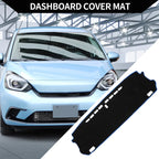 Dashboard Cover Mat for Honda Fit (2020–2024) Black Blue 1 Set