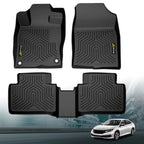 All Weather TPE Floor Mats for Honda Civic (2016–2021) Sedan Hatchback Coupe