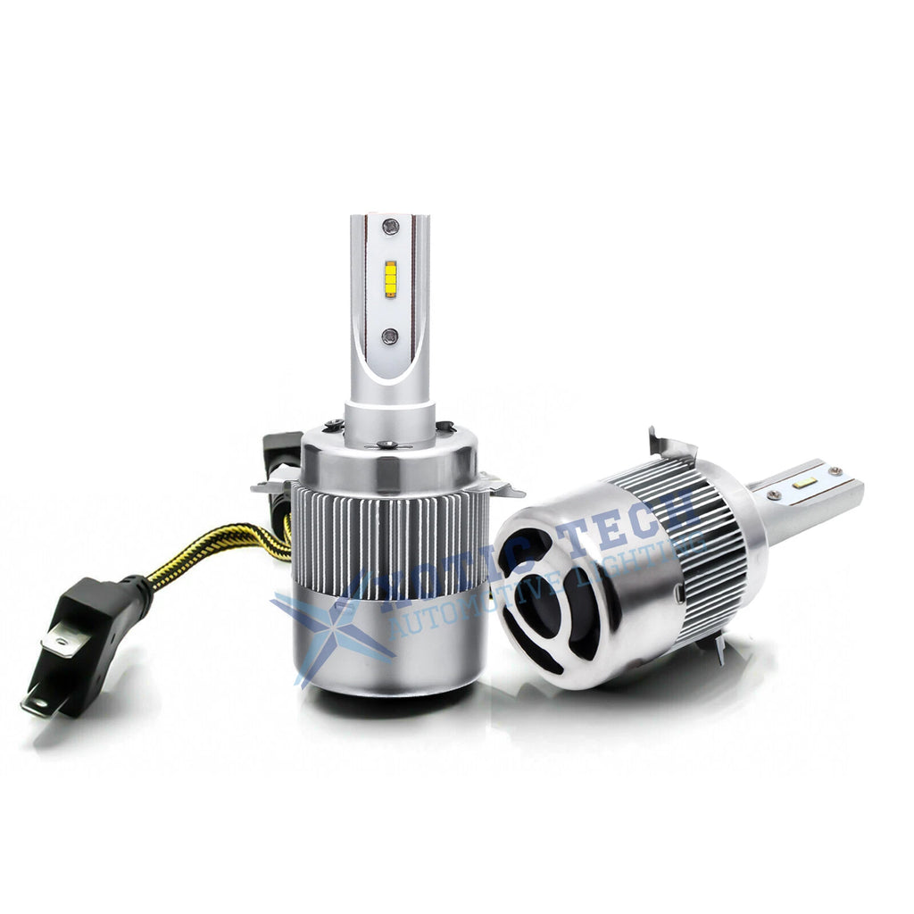 H7 Ice Blue LED Bulbs with Retainer Adapter for Mercedes-Benz E350 (2010-2015)