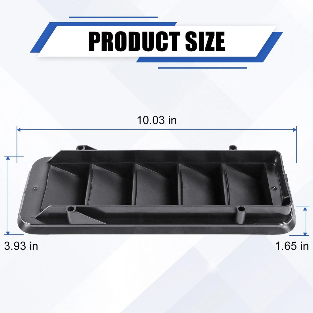 2X Back Panel Cab Air Vent Relief Grille for Chevrolet Silverado Sierra (1999–2022)
