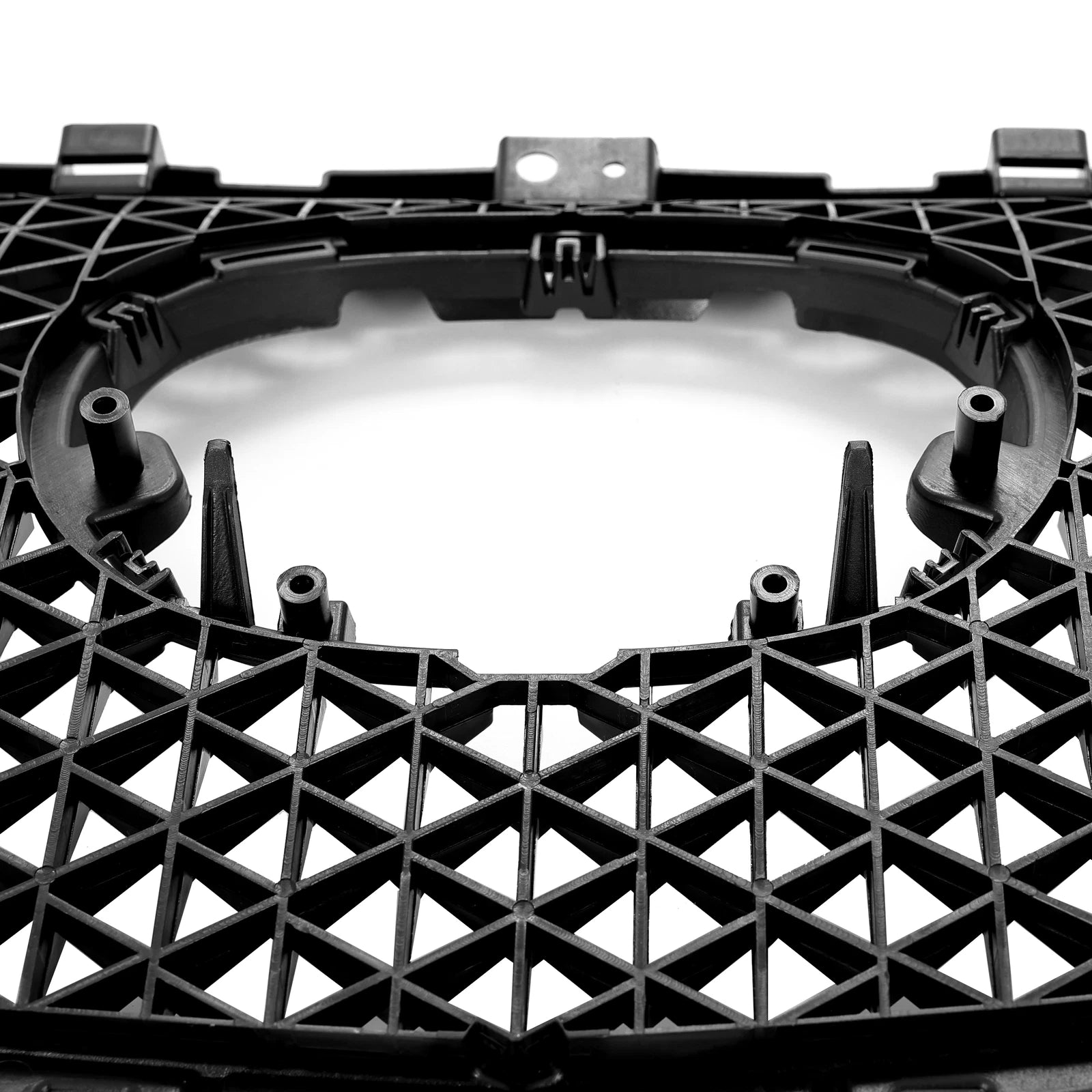 Black Front Bumper Mesh Radiator Grille for Mazda CX-5 (2017–2021)