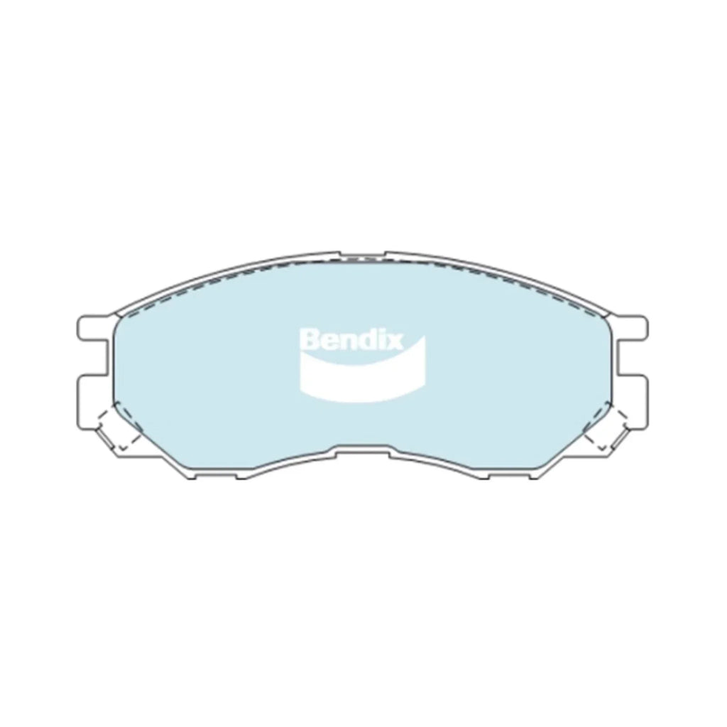 4WD Front Brake Pads for Mitsubishi Delica P25W (1994-2006)
