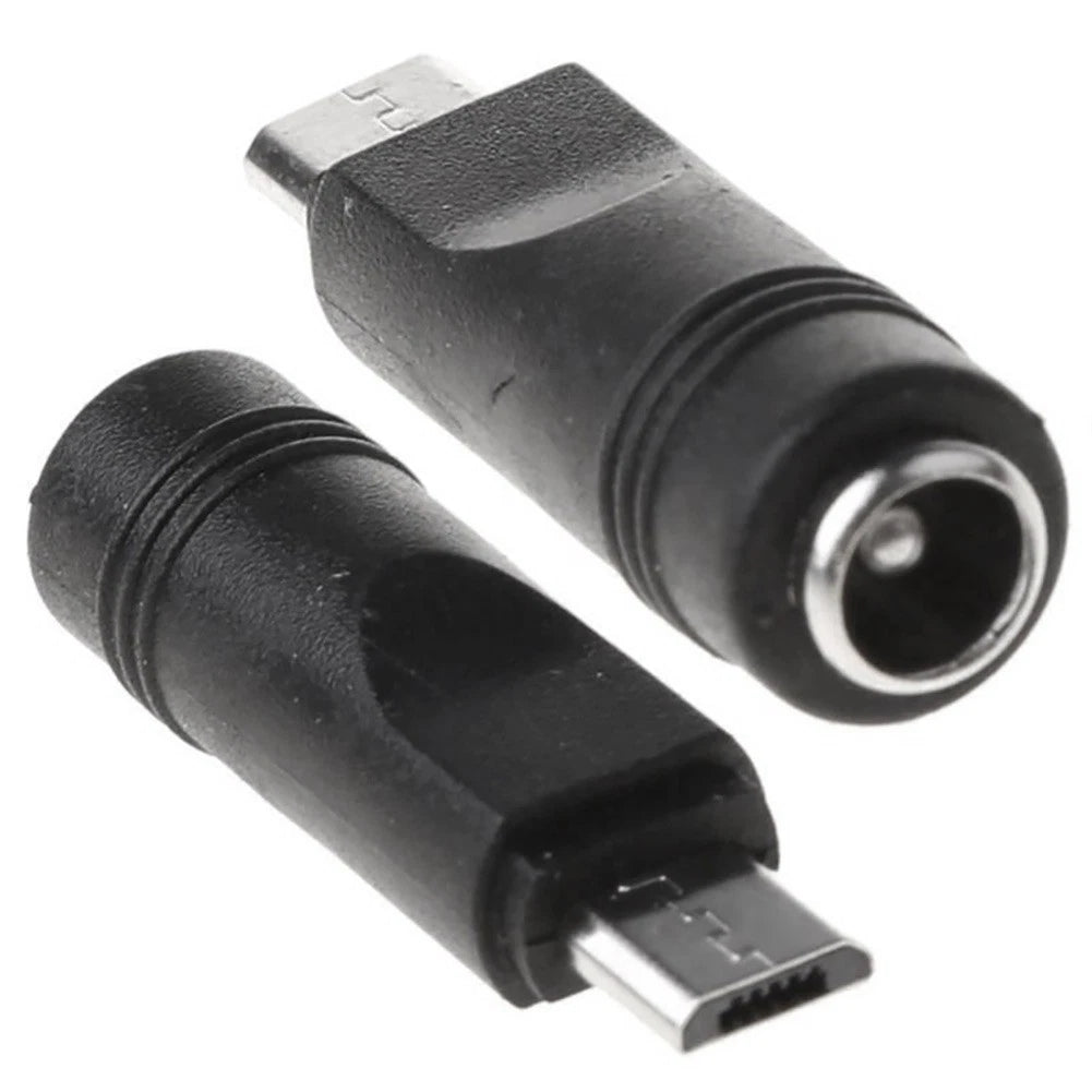 DC Connector Adapter 34mm/1.34" 5.5mm x 2.1mm for Automotive