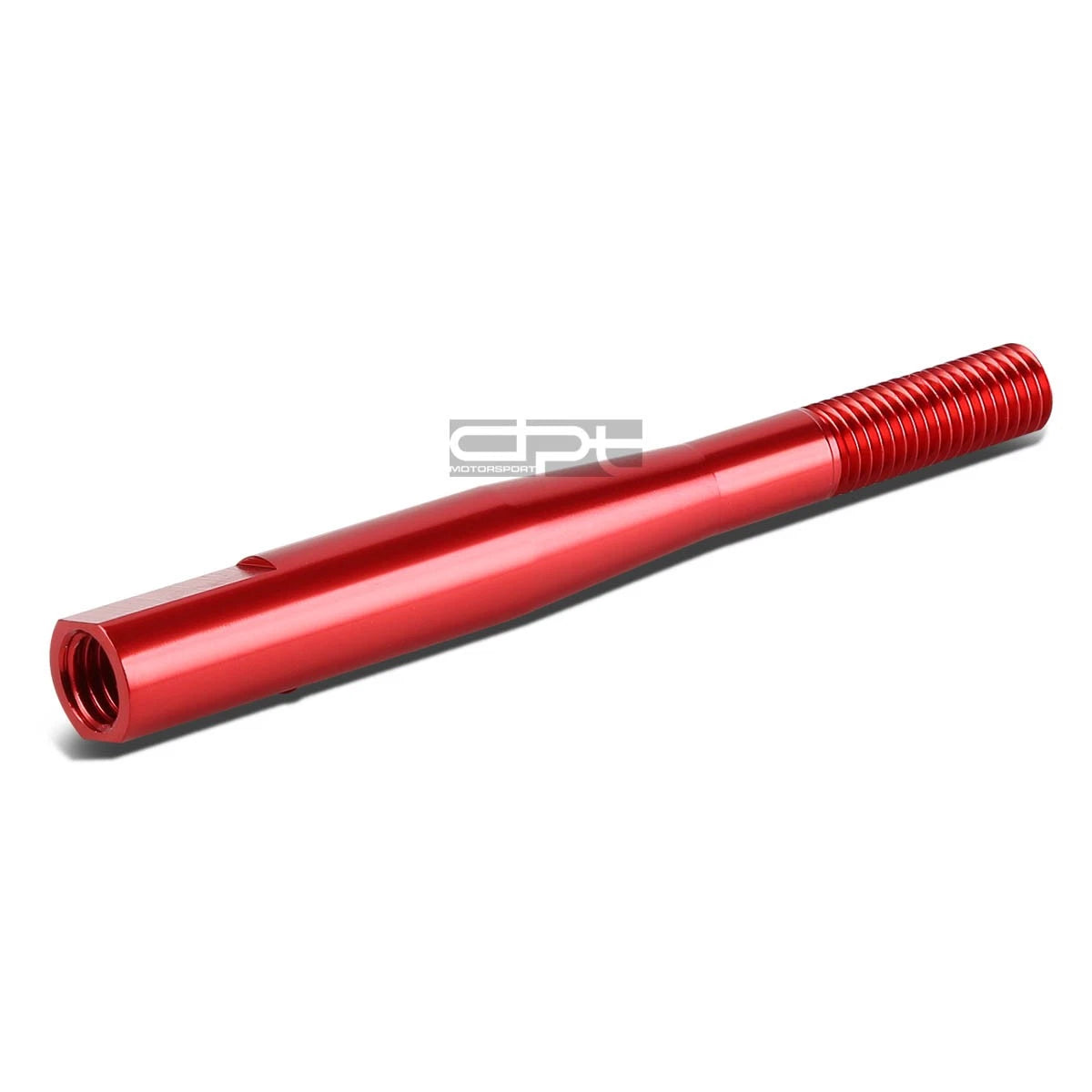M10 X 1.5 Red Aluminum MT Stick Shifter Lever/Shift Knob 3.5" Extension