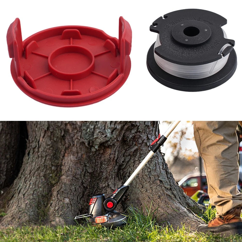 Spool Trimmer Line & Cap Cover for Hyper Tough HT19-401-003-06 & HT19-401-003-07