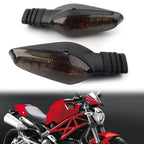 Smoke Blinker Lamp Turn Signal Indicator Light for Ducati Monster (2006–2014)