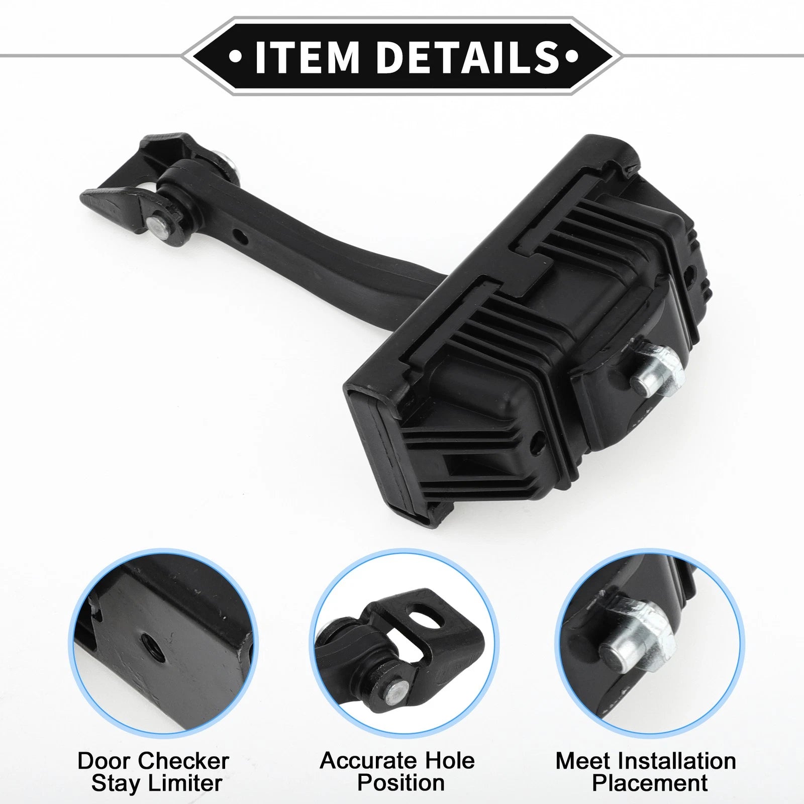 Door Check Strap Stopper Limiter No. 51217141024 for BMW X5 (2007–2013)