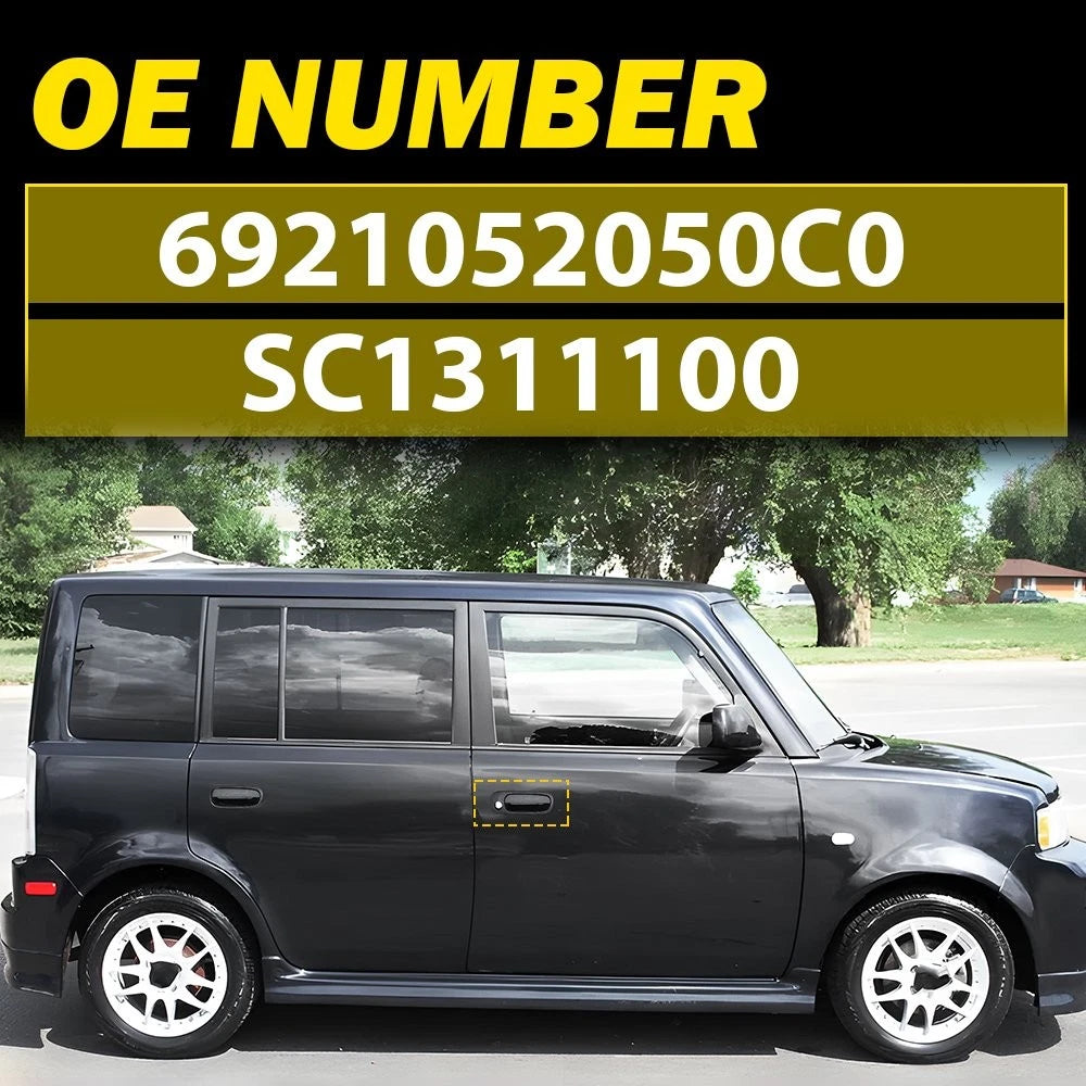 Front Exterior Door Handle for Fiat 500 (2007–2023) RH Passenger Side