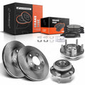 Disc Brake Rotors & Pads Set for Ford Mustang 