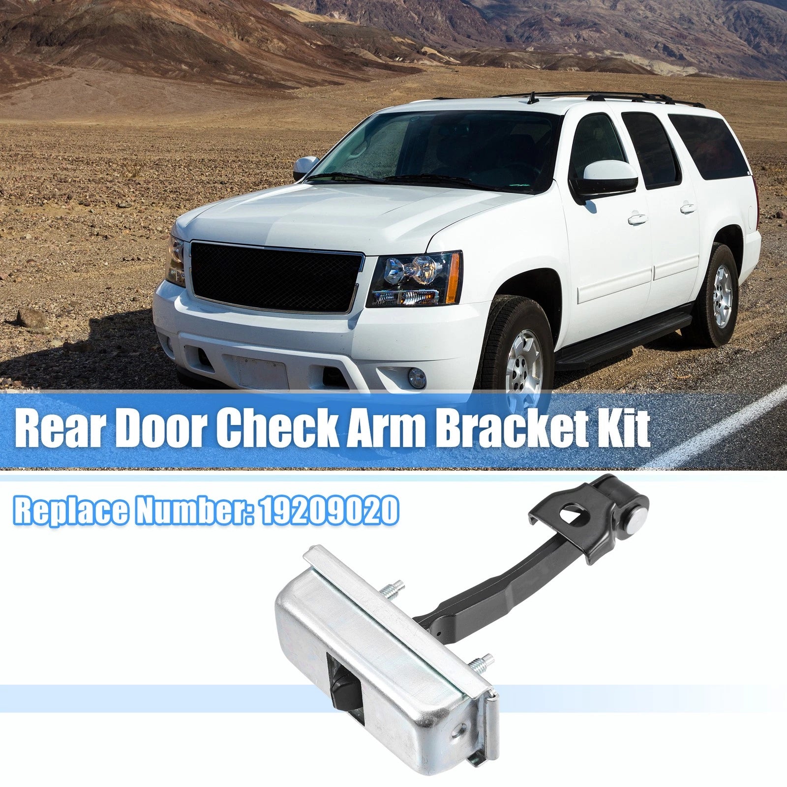 Door Check Stop Strapper Limiter for Chevy Silverado, GMC Sierra (2007–2018) 19209020