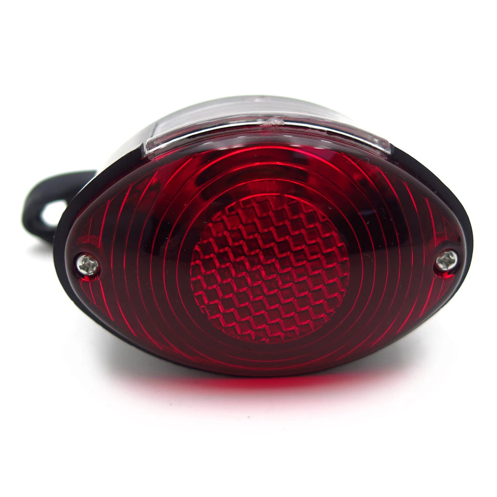 LED Tail Brake Light License Plate for Bobber Chopper Cruiser