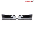 Set of 2 Matte Chrome Fog Light Covers for Cadillac CTS (2014–2019)