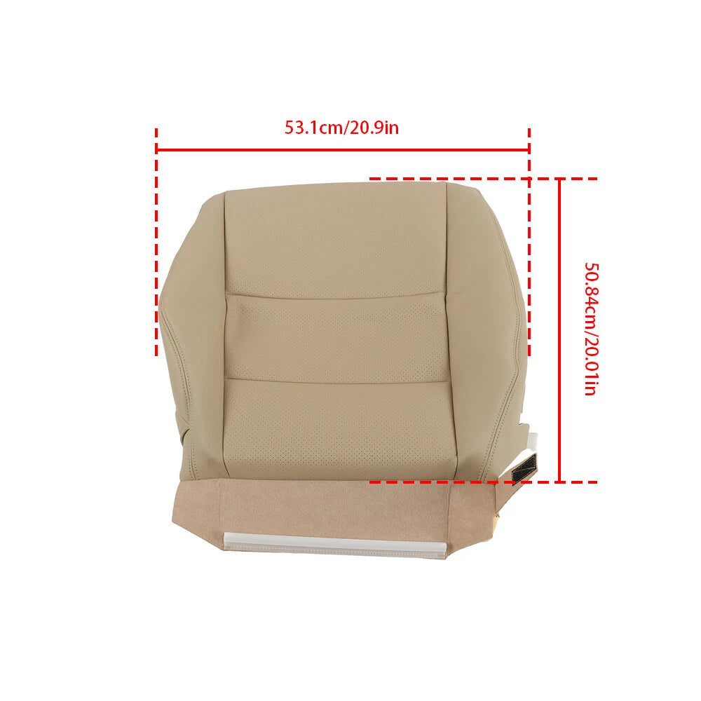 Leather Seat Cover for Acura RDX (2007–2012) - Brownish Yellow