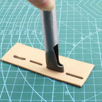 Leather Hollow Punch Tool 2mm Oval for Belt Strap Watch Band 38mm