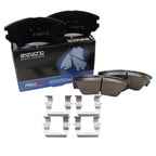 Set of 4 Akebono ProACT Ultra Premium Ceramic Front Brake Pads for Camaro Caprice (1995–1995)