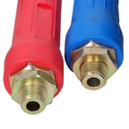 Set of 2 15FT 7 Way ABS Electrical Cables & Rubber Air Lines for Semi Truck