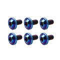 6 x M5x30mm Titanium Alloy Torx Head Bolts for Bike Motorcycle