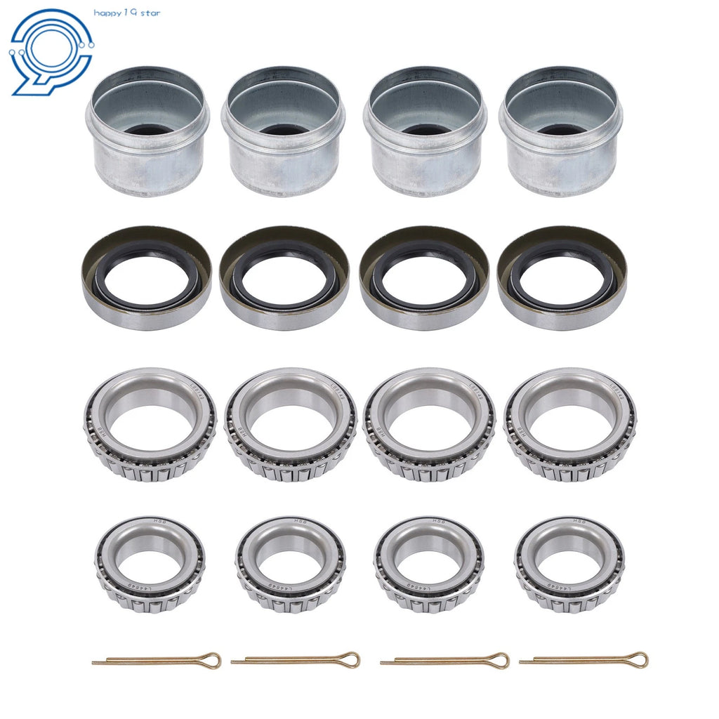 Galvanized Trailer Hub Kit for 3500 lbs (5 on 4.5)