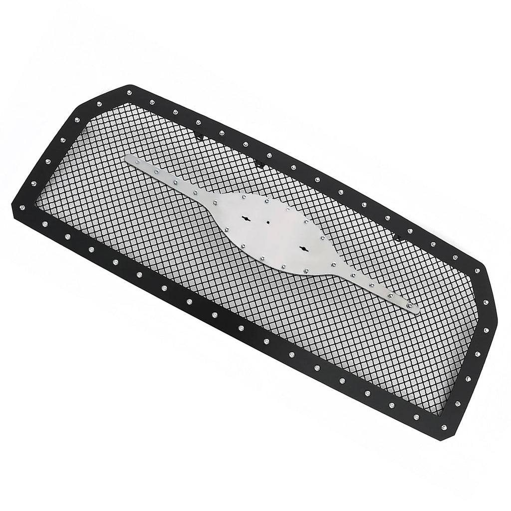 Stainless Black Mesh Rivet Grille for Ford Excursion F250 (2005–2007)