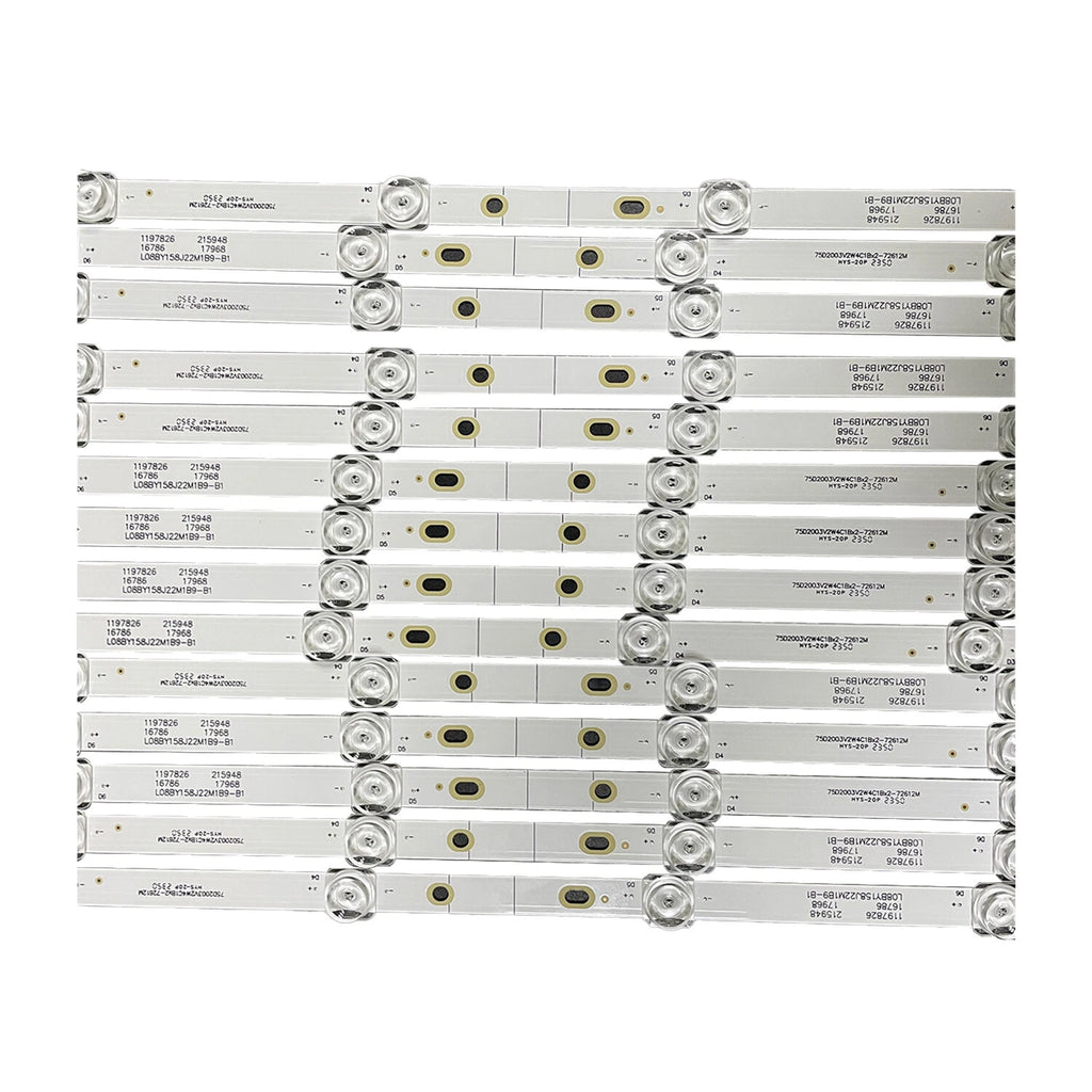 Full Set LED Backlight Strip for Hisense 75R6E1 75R7E2 75R6E4 75RGE 75R7070E